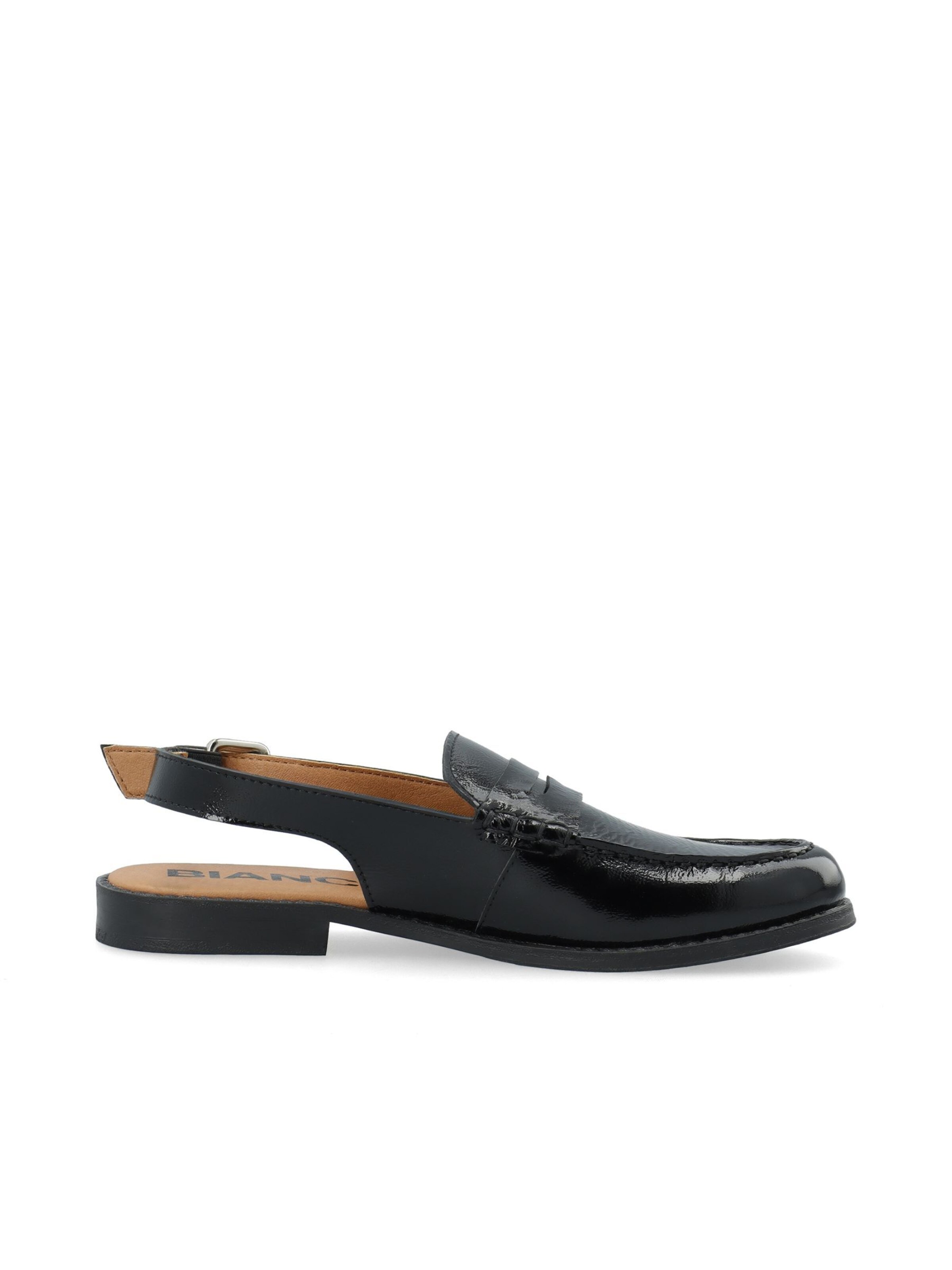 Bianco Ballerinasko med rem 'Pop' i sort