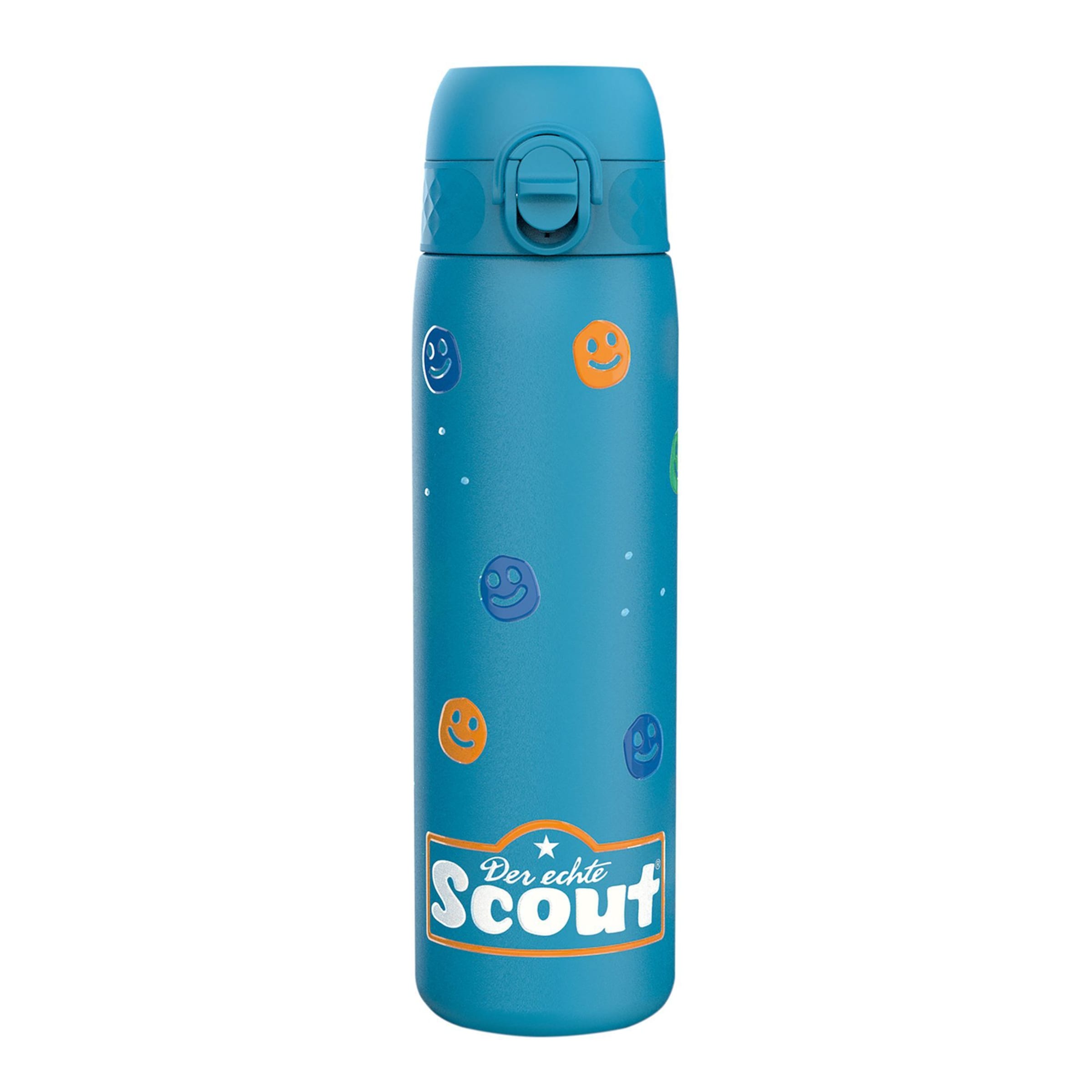 SCOUT Trinkflasche in Blau: Vorderseite