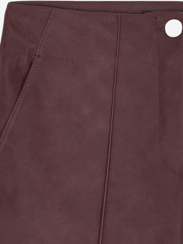 Dilvin Wide leg Broek 'Hose' in Rood