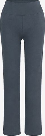 Leela COTTON Pants 'Damen Bio-Baumwoll Komforthose' in Blue: front