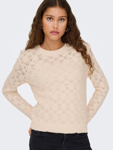 JDY Trui 'AMANDA' in Beige