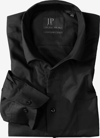JP1880 Comfort fit Overhemd in Zwart