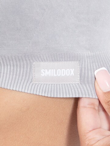 Bustier Soutien-gorge de sport Smilodox en gris