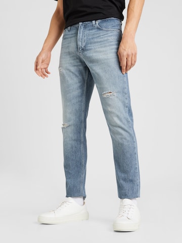 Calvin Klein Jeans Regular Jeans in Blauw: voorkant