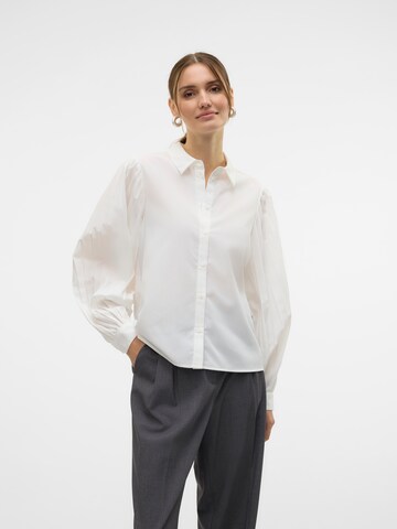 VERO MODA Блузка 'VMVERA' в Белый: спереди