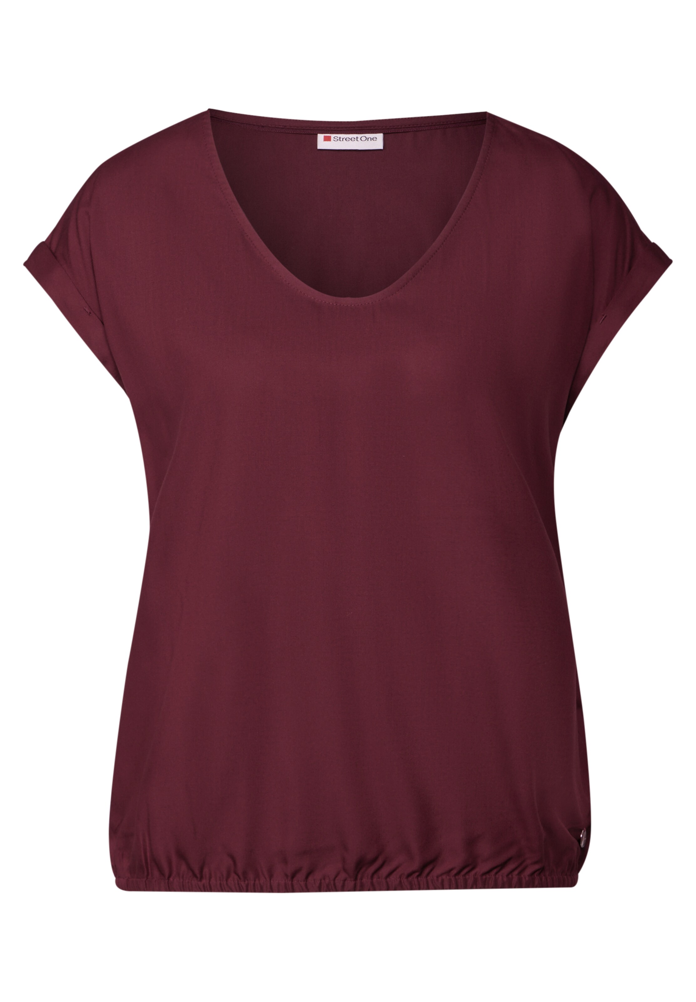 STREET ONE Bluse in Rot: Vorderseite