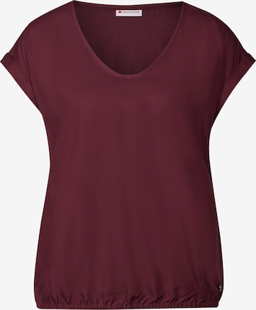 STREET ONE Bluse in Rot: Vorderseite