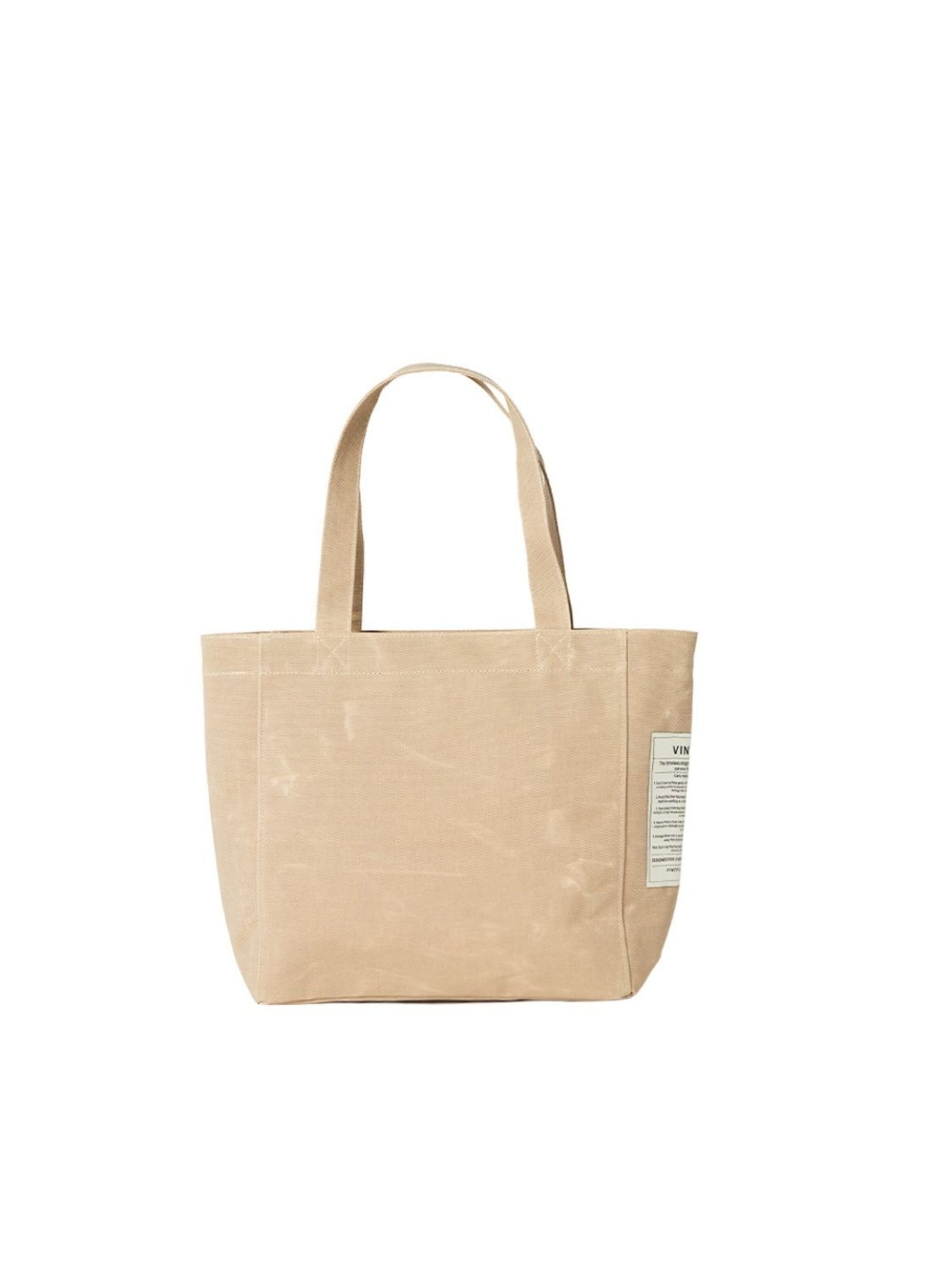 VINT+ Shopper 'Tote Bag Big' in Beige