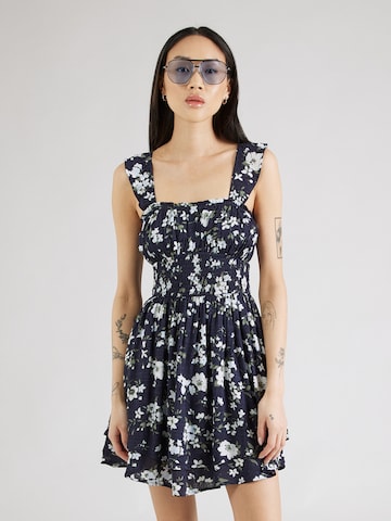 HOLLISTER - Vestido de verano 'SAIDIE' en azul: frente