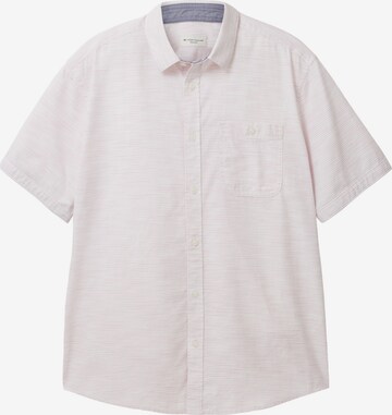 Regular fit Camicia di TOM TAILOR in rosa: frontale