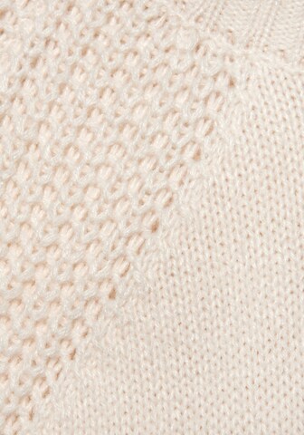 LASCANA Pullover in Weiß