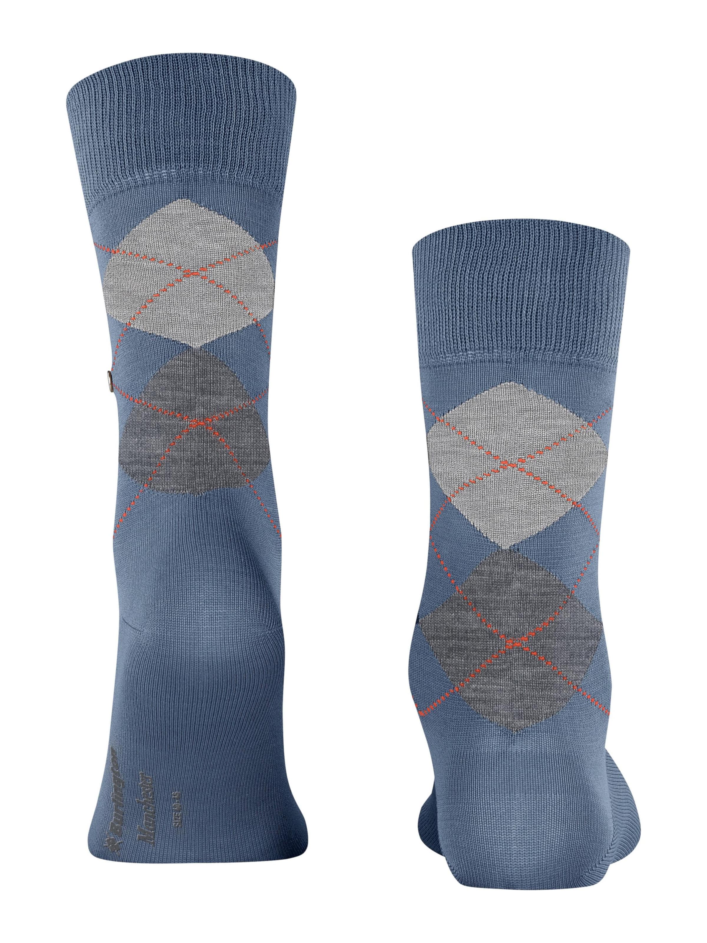 BURLINGTON Socks 'Manchester' in Blue