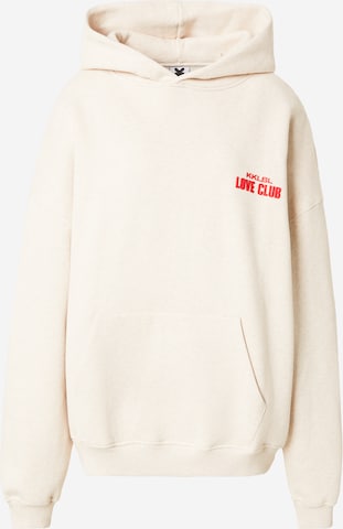 Karo Kauer Collegepaita 'Love Club' värissä beige: etupuoli