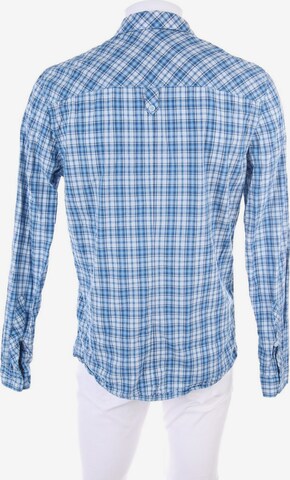 H&M Button Up Shirt in M in Blue