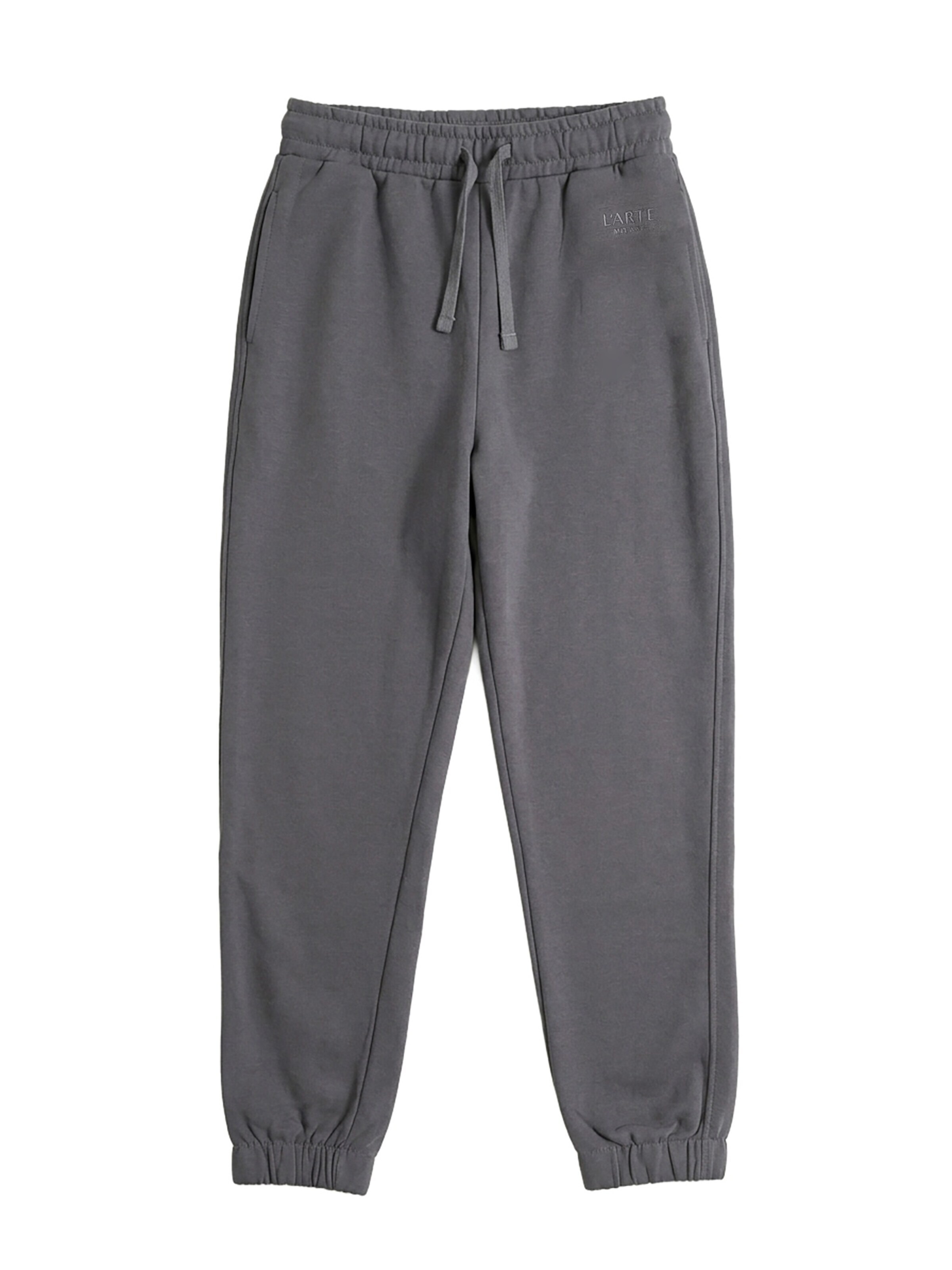 L'Arte Milano Tapered Hose‌‌‌‌‌‌‌‌‌‌ in Grau: Vorderseite