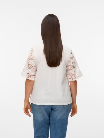 Vero Moda Curve Shirt 'VMCPanna' in Wit