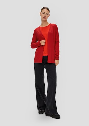 s.Oliver Knit Cardigan in Red