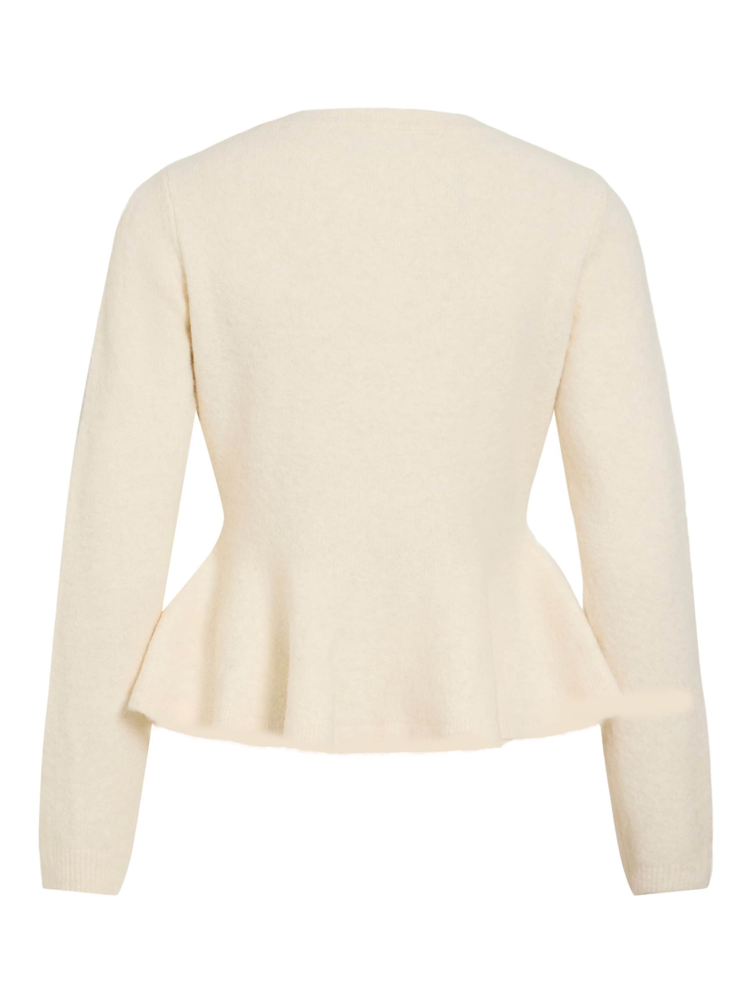 VILA Strickjacke 'VILuna' in Beige