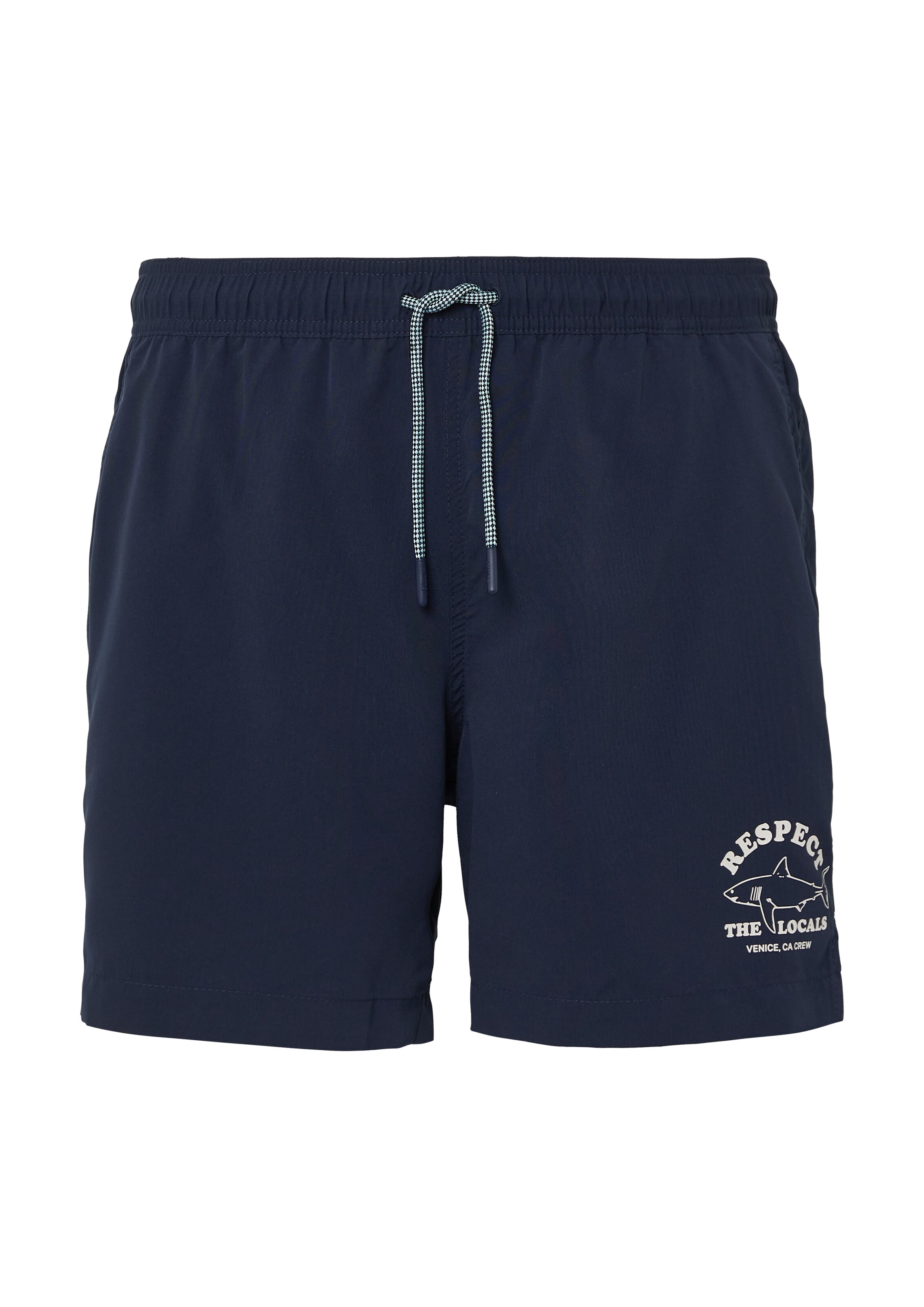 s.Oliver Badeshorts in Blau: Vorderseite