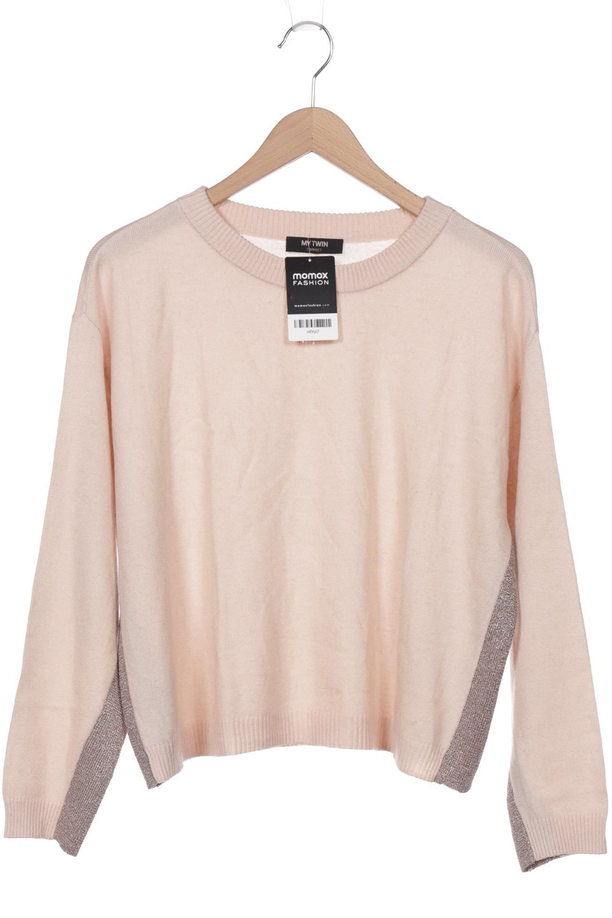 Twin Set Sweater & Cardigan in XXXL in Pink: front