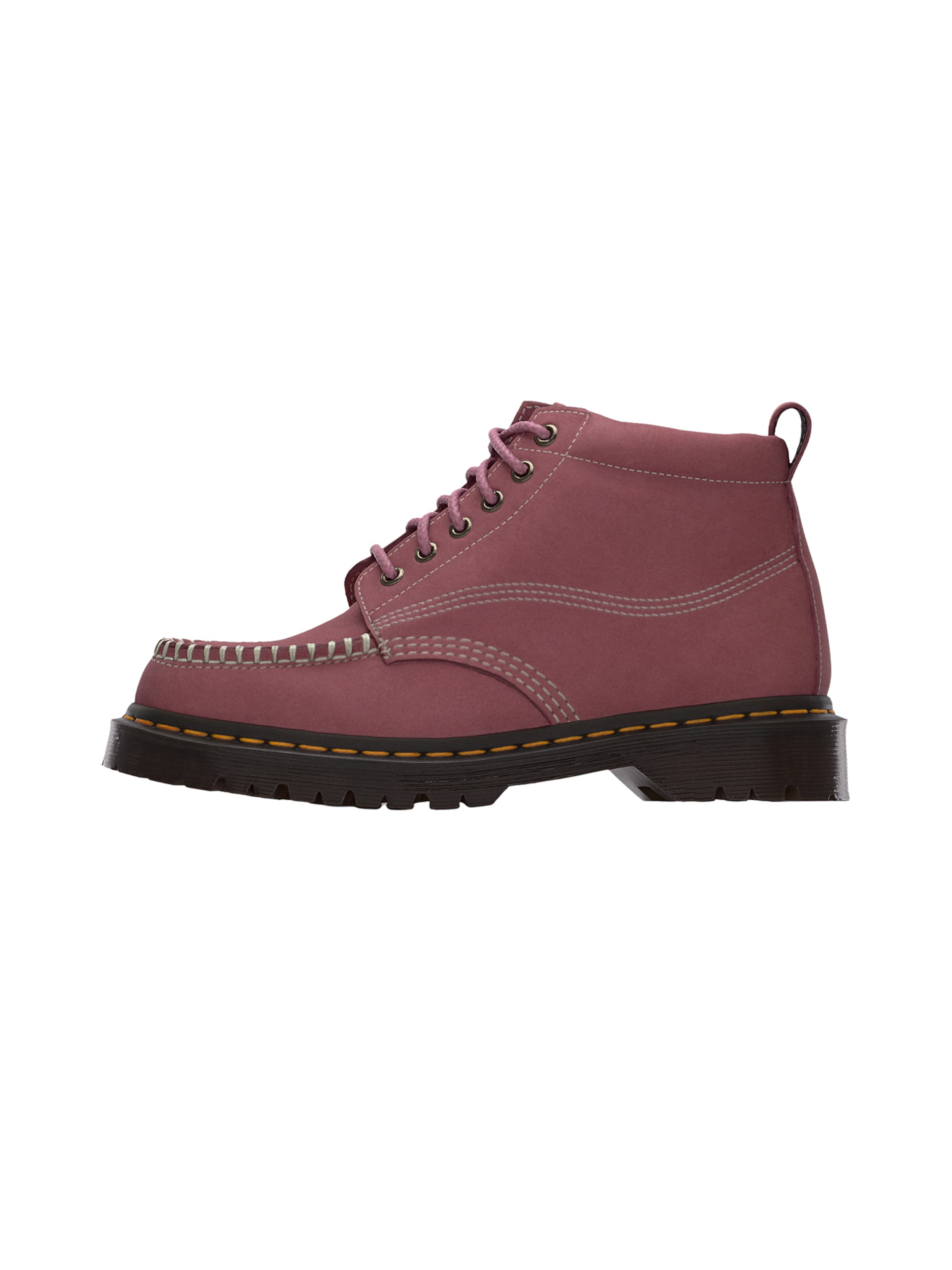 Dr. Martens Fűzős csizma 'Lowell' - rózsaszín: elől