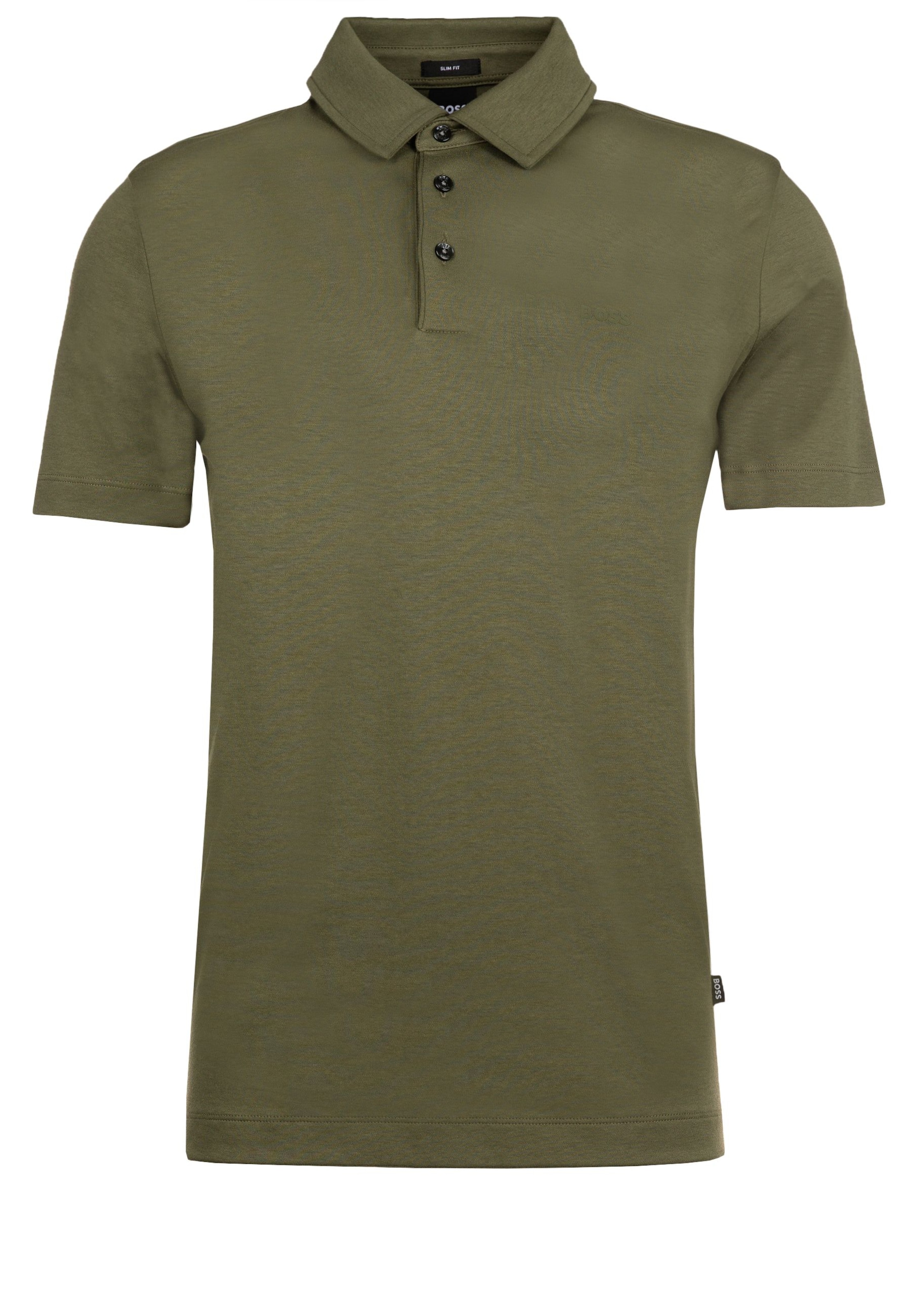 BOSS Poloshirt 'Palosh' in Grün: Vorderseite