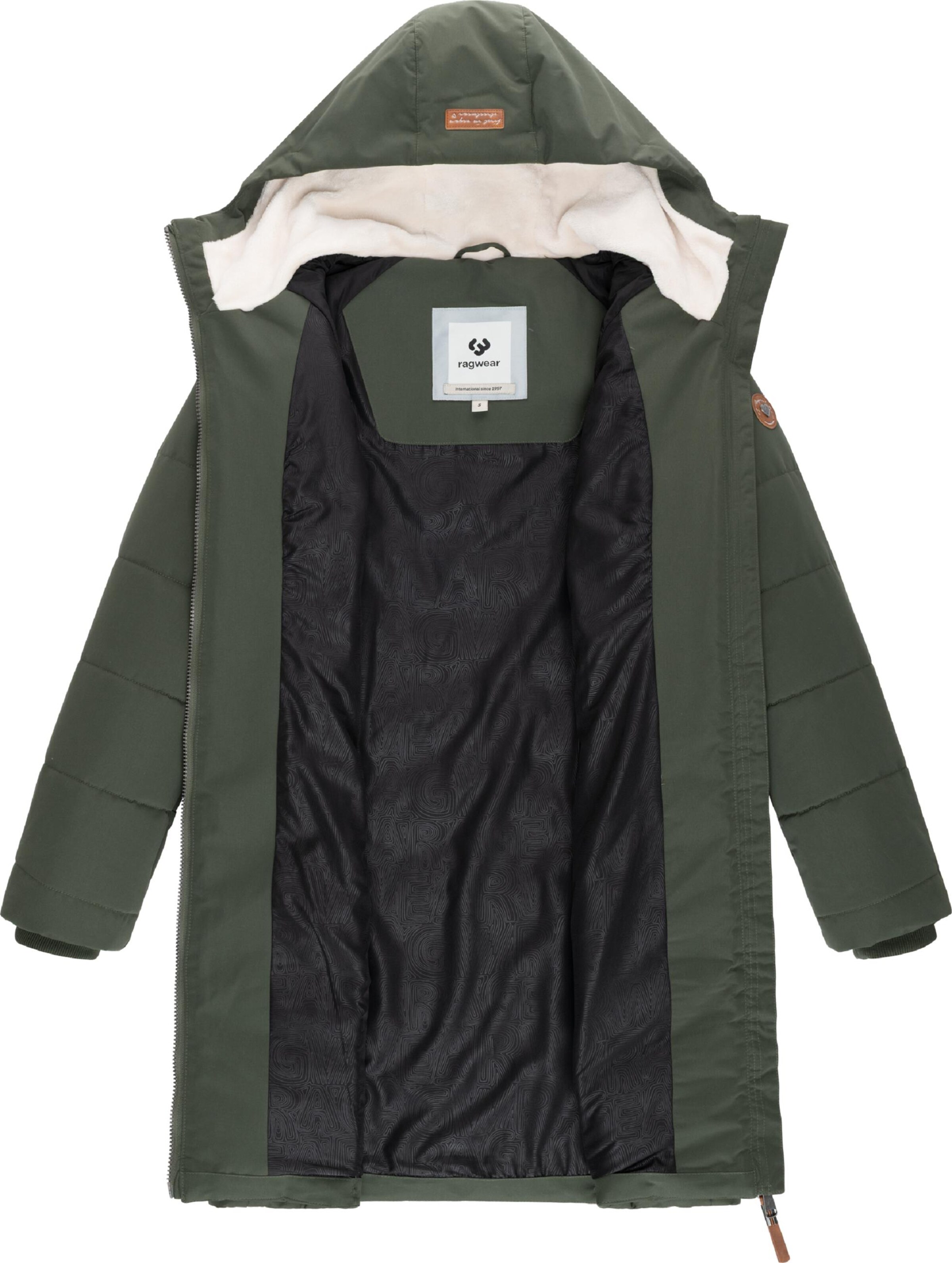Ragwear Winter coat 'Noita Youmodo' in Green