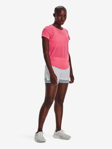 UNDER ARMOUR Functioneel shirt 'Streaker' in Roze