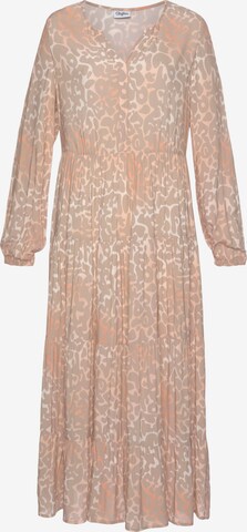 Robe-chemise BUFFALO en beige : devant