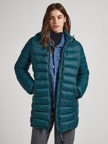 Pepe Jeans Winter Coat 'MADDIE' in Green: front