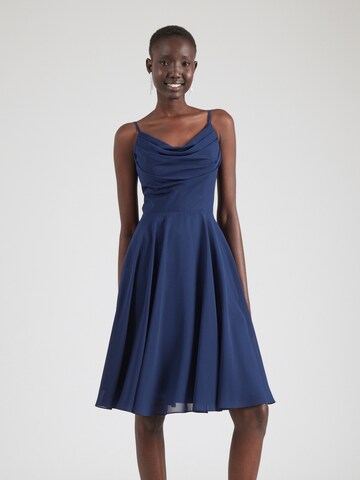 mascara Dress in Blue: front