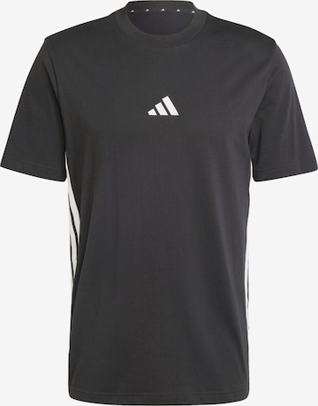 ADIDAS PERFORMANCE Koszulka 'M 3S SJ TEE' w kolorze czarny: przód