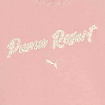 PUMA Shirt 'Premium Ess' in Pink