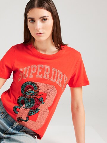 Superdry Shirt in Red