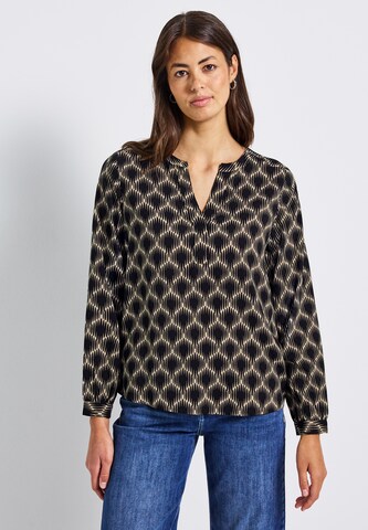 STREET ONE Blouse in Black: front