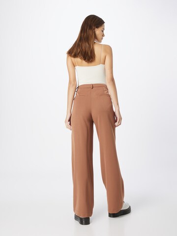 minimum - Pierna ancha Pantalón en beige