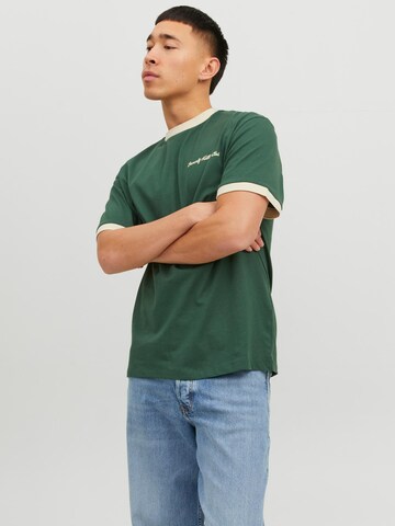 JACK & JONES Shirt 'Don' in Groen: voorkant