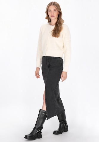 Cardigan DreiMaster Vintage en blanc
