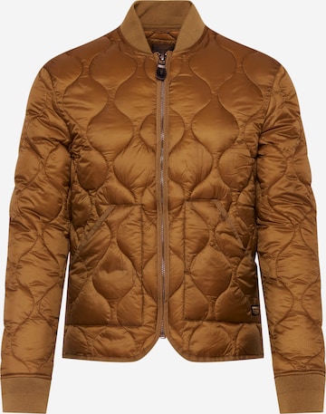 Superdry Prehodna jakna 'Liner' | rjava barva: sprednja stran