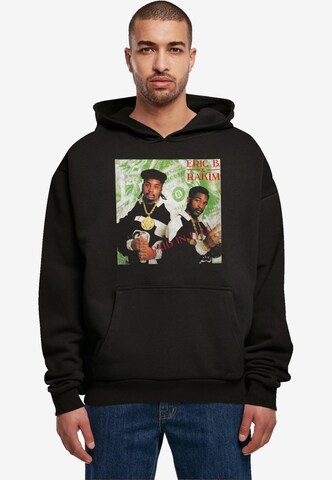 Merchcode Sweatshirt 'Eric B & Rakim - Paid in full' in Zwart: voorkant