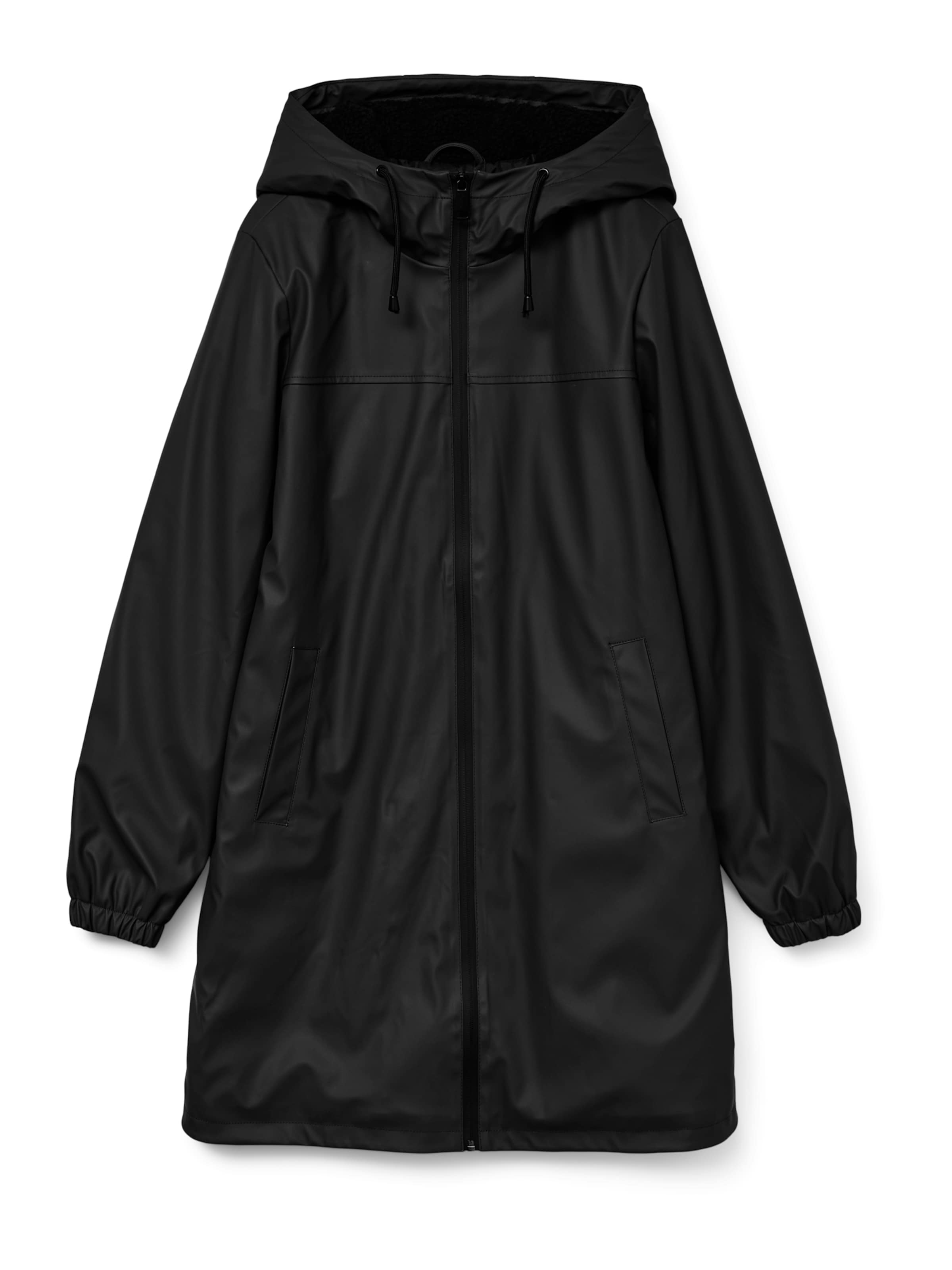 VERO MODA Overgangsfrakke &#x27;ASTA&#x27; i sort: forside