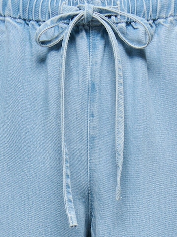 JDY Baggy Broek 'Mira' in Blauw: voorkant