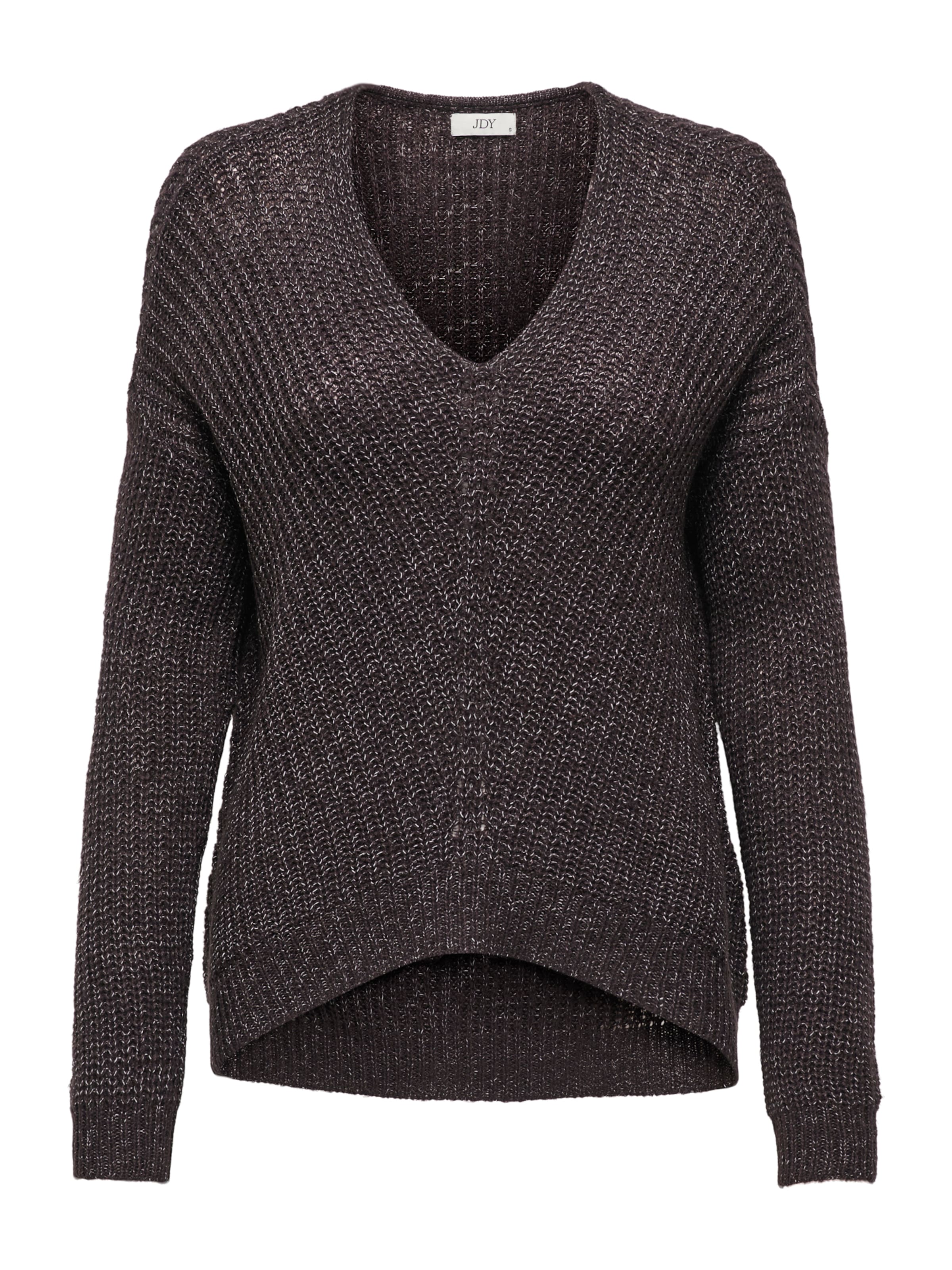 JDY Пуловер 'JDYNEW MEGAN' в кафяво: отпред