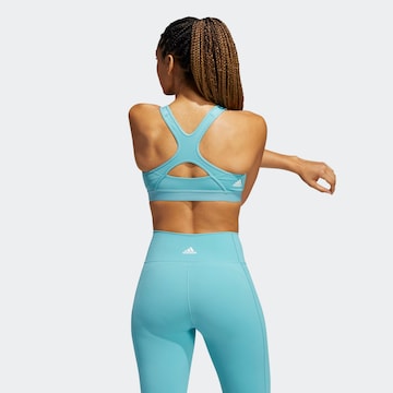 ADIDAS SPORTSWEAR T-shirt Sports bra in Blue