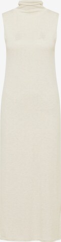 DreiMaster Klassik Gebreide jurk in Wit: voorkant