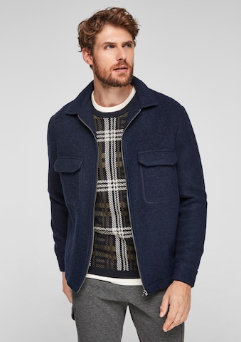 s.Oliver Jacke in Blau: predná strana