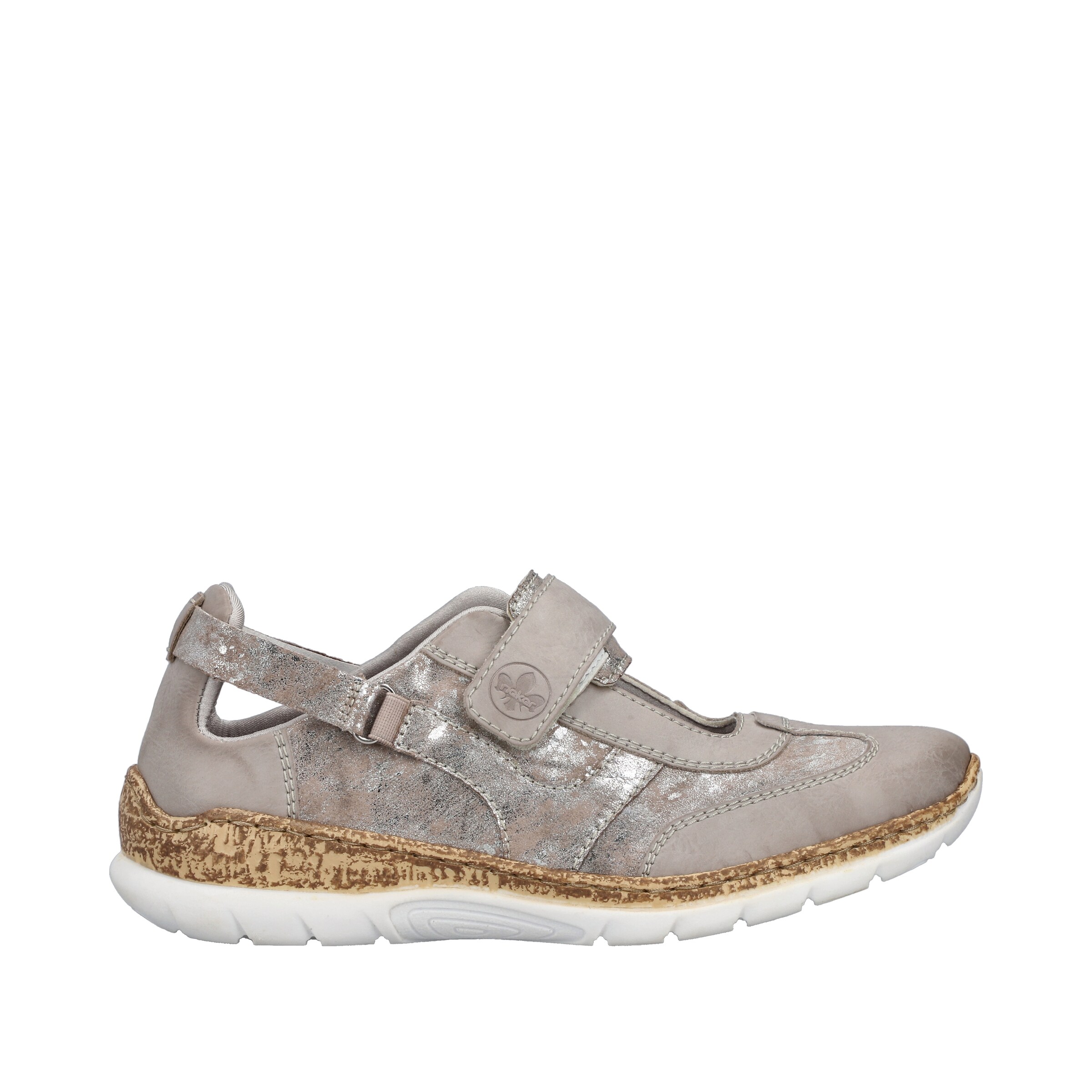 Chaussure basse Rieker en gris