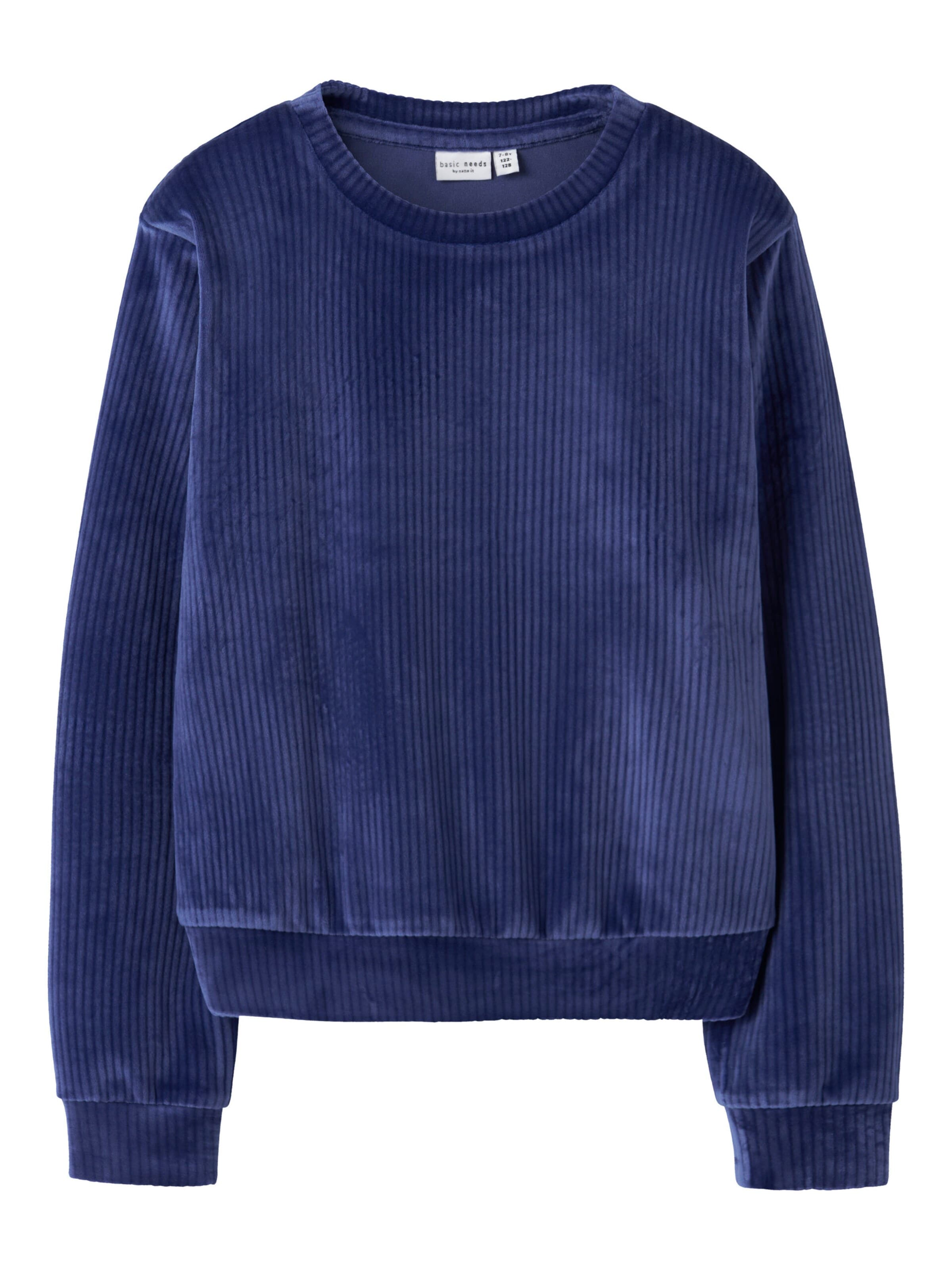 NAME IT Sweatshirt in Blauw: voorkant