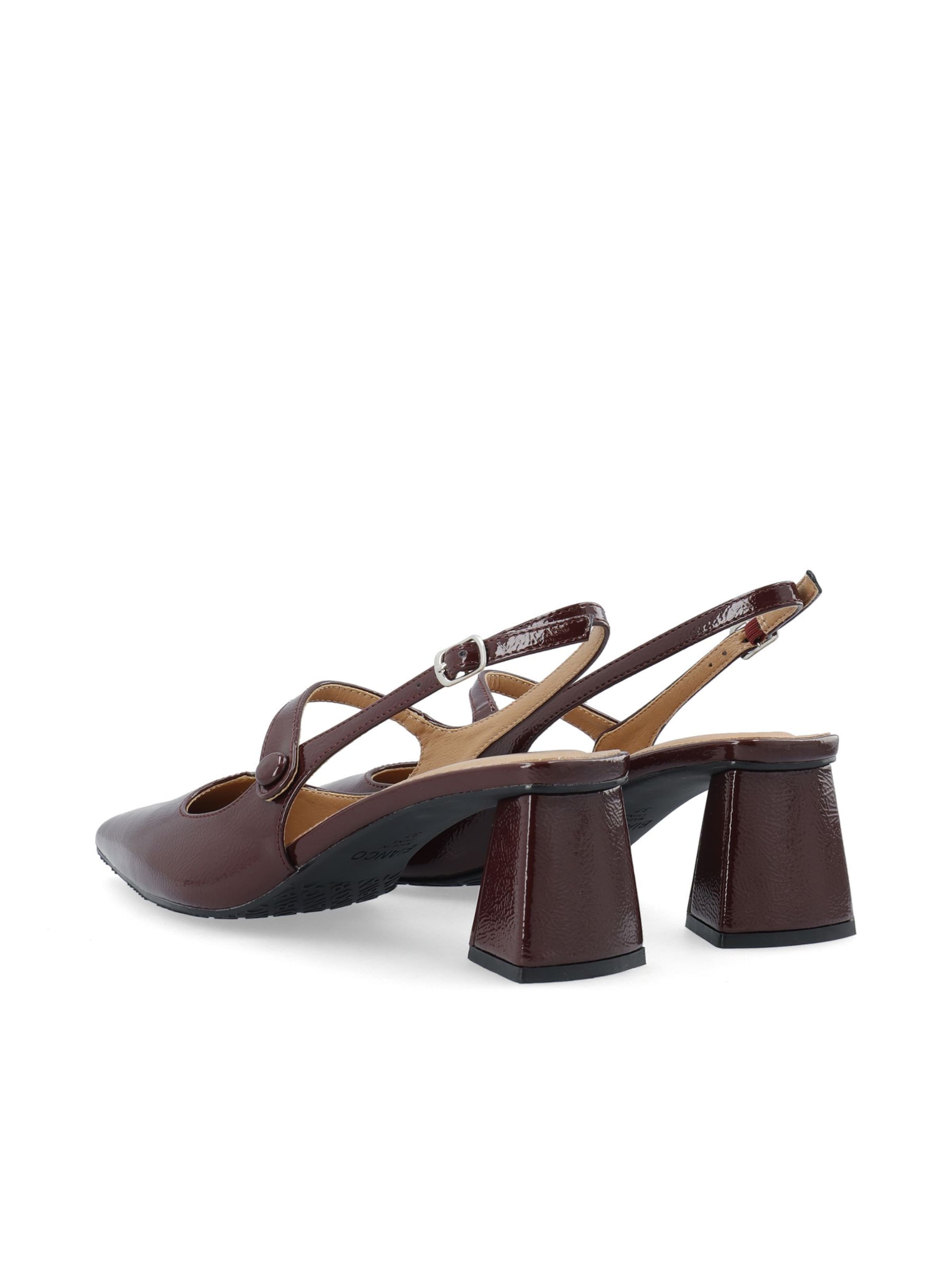 Bianco Pumps  'MARALYN ' in Braun