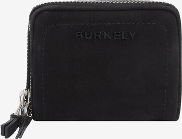 Portamonete di Burkely in nero: frontale